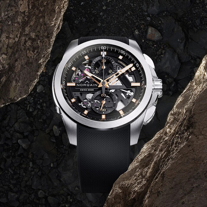 Norqain Independence Skeleton Chrono Limited Edition 42mm Black