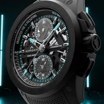 Norqain Wild ONE Skeleton Chrono Black 42mm