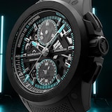 NORQAIN Wild ONE Skeleton Chrono Black 42mm