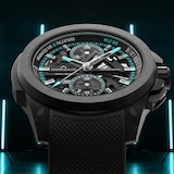 NORQAIN Wild ONE Skeleton Chrono Black 42mm