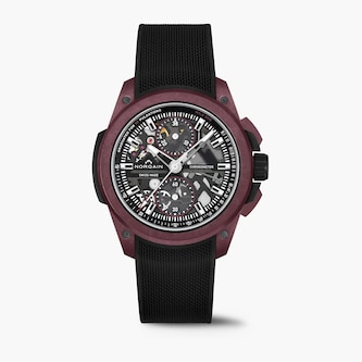 Norqain Wild ONE Skeleton Chrono Burgundy Limited Edition 42mm
