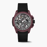 NORQAIN Wild ONE Skeleton Chrono Burgundy Limited Edition 42mm