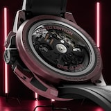 NORQAIN Wild ONE Skeleton Chrono Burgundy Limited Edition 42mm
