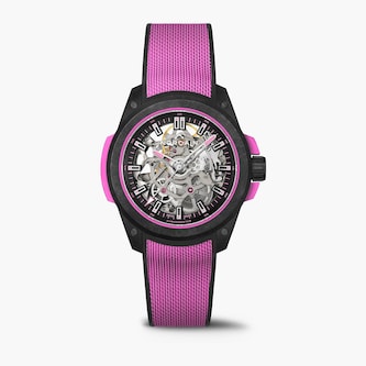Norqain Wild ONE Skeleton Hyper Pink 39mm