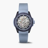NORQAIN Wild ONE Skeleton Purple Ice Blue 39mm