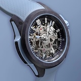 NORQAIN Wild ONE Skeleton Purple Ice Blue 39mm