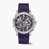 Norqain Independence Skeleton Chrono Purple 42mm