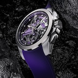 Norqain Independence Skeleton Chrono Purple 42mm