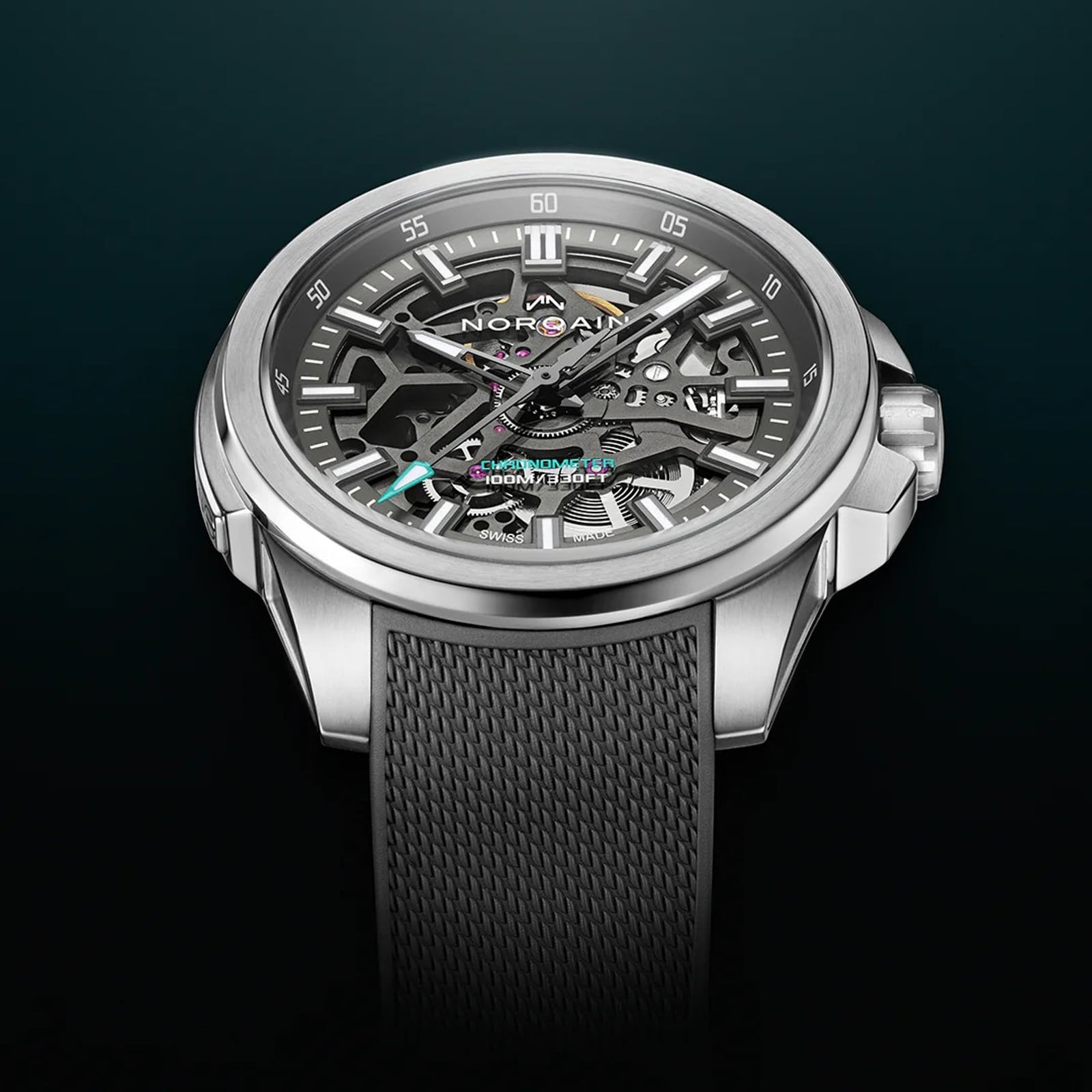 Norqain Independence Skeleton Anthracite 40mm Norqain Independence Skeleton Anthracite 40mm