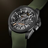 NORQAIN Independence Skeleton Khaki 40mm