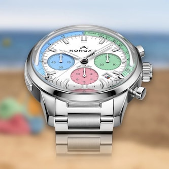 NORQAIN Freedom Chrono Enjoy Life "Ice Cream" 40mm