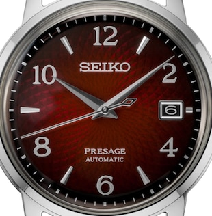 Seiko Presage Cocktail Time Negroni 38mm Mens Watch Red
