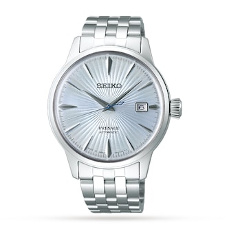 Seiko Presage Presage Cocktail Time 40.5mm Mens Watch Blue