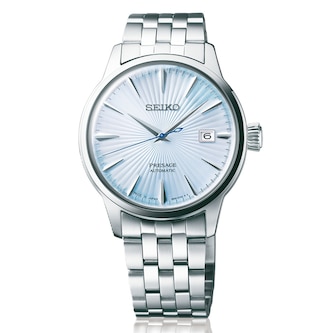 Seiko Presage Presage Cocktail Time 40.5mm Mens Watch Blue