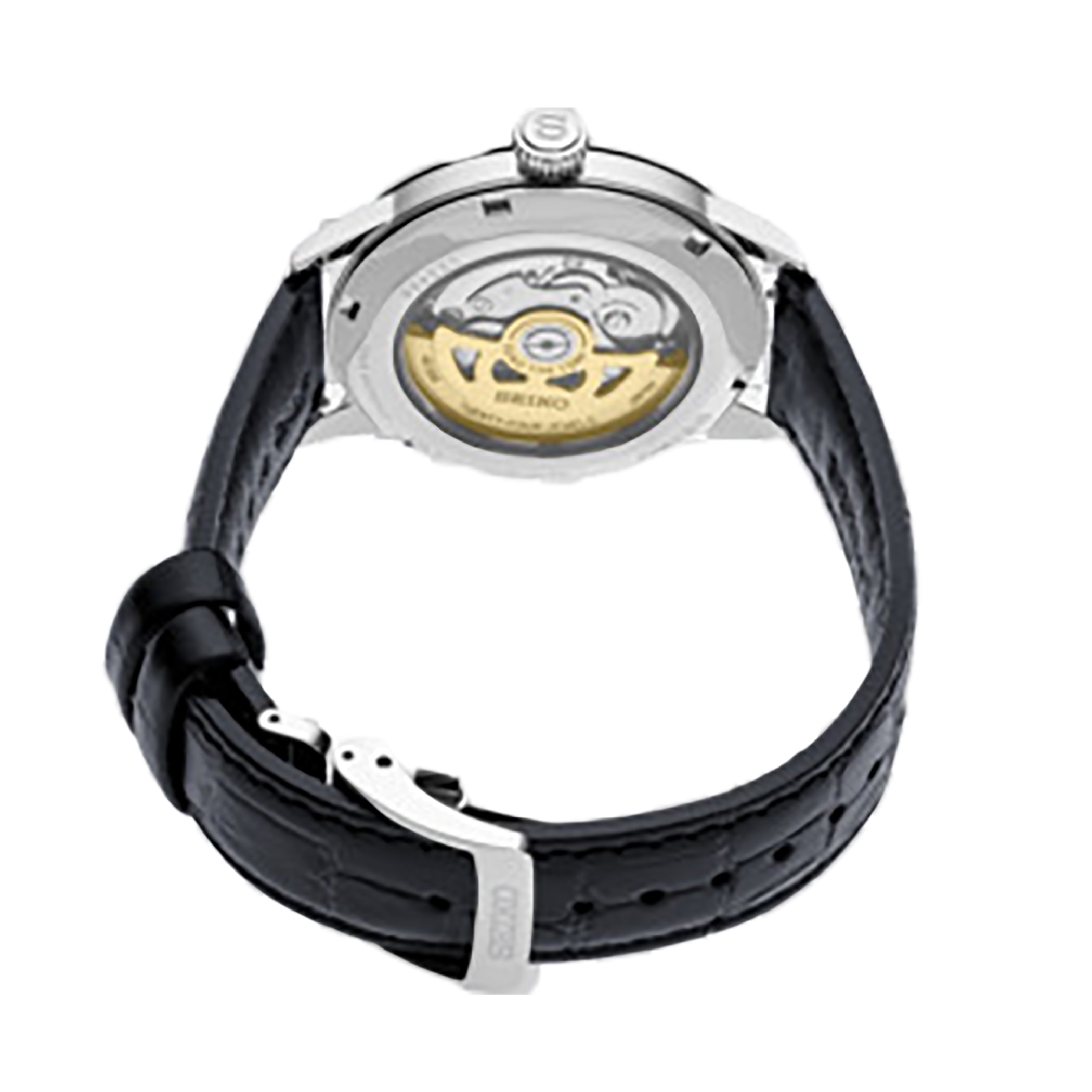 Seiko Presage Cocktail Time 'Blue Moon' Open Heart 40.5mm Mens Strap Watch Seiko Presage Cocktail Time 'Blue Moon' Open Heart 40.5mm Mens Strap Watch
