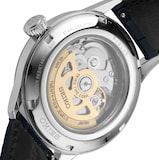 Seiko Presage Cocktail Time 'Blue Moon' Open Heart 40.5mm Mens Strap Watch