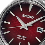 Seiko Presage Sharp Edged Red 39mm Mens Watch