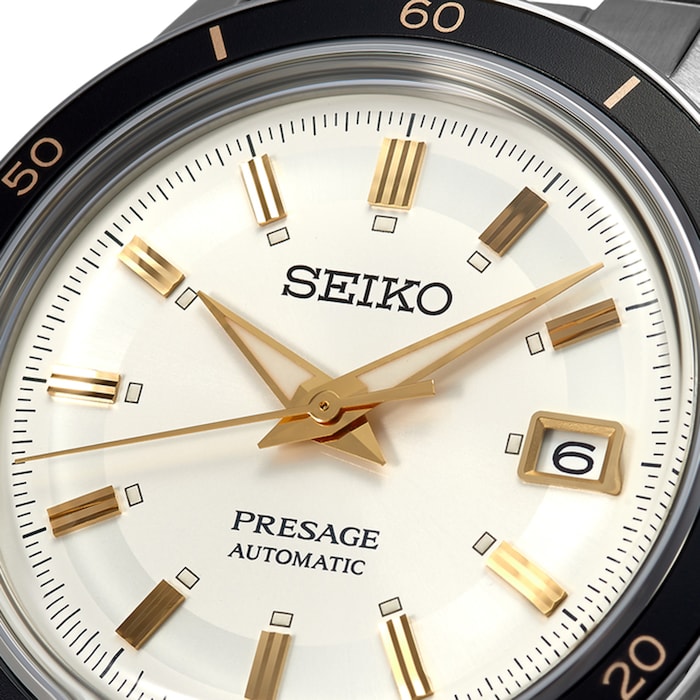 Seiko Presage Style 60s Cream SRPG03J1 | Goldsmiths