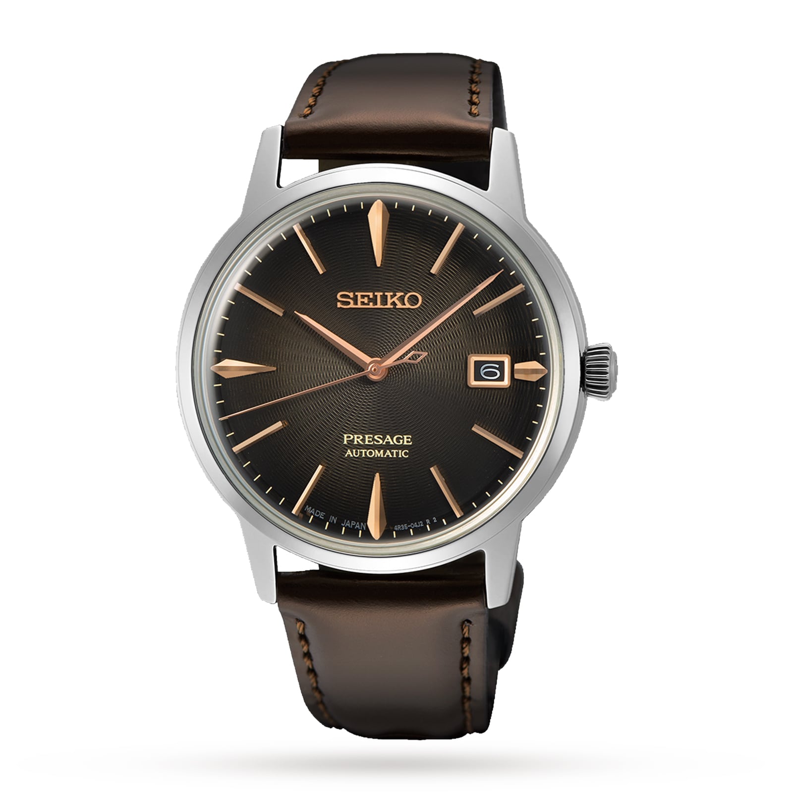 Seiko Presage Cocktail Time 'The Irish Coffee' 39.5mm Mens Watch