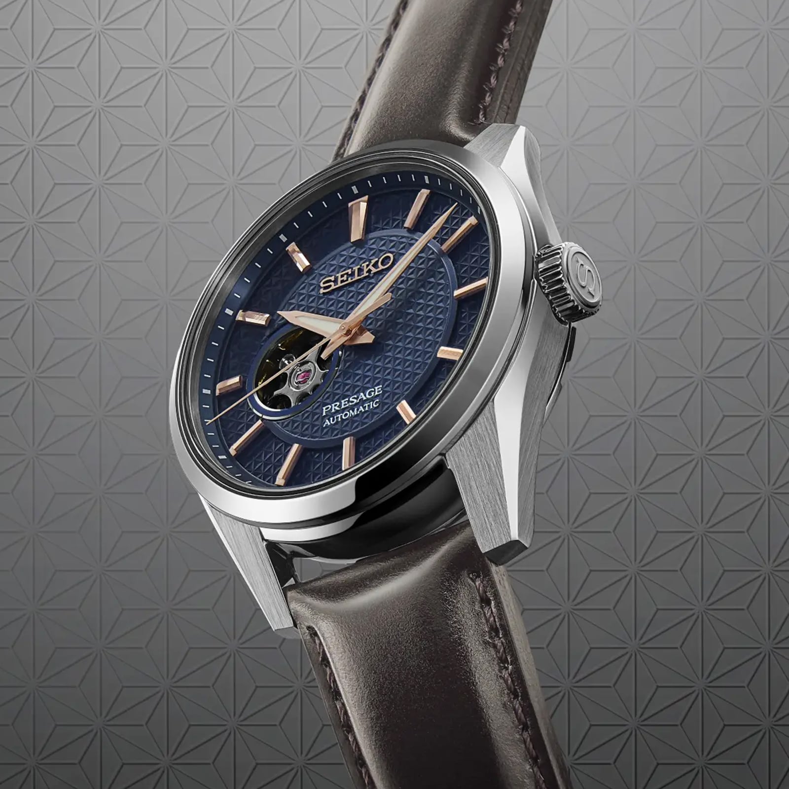 Seiko Presage Sharp Edged 'Midnight' 40mm Mens Watch