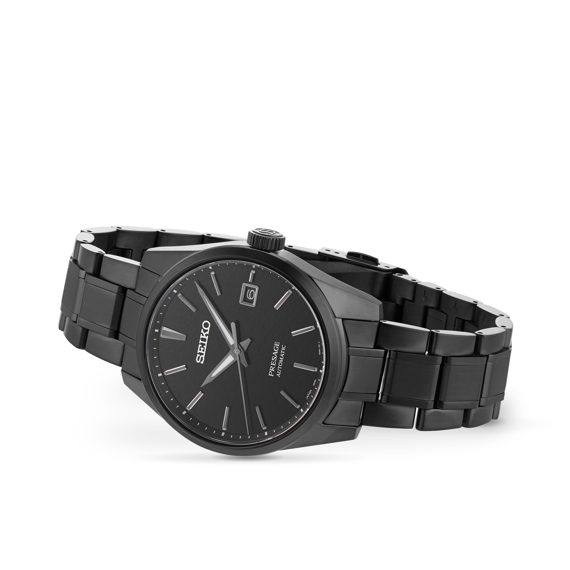 Seiko black shop mens watch