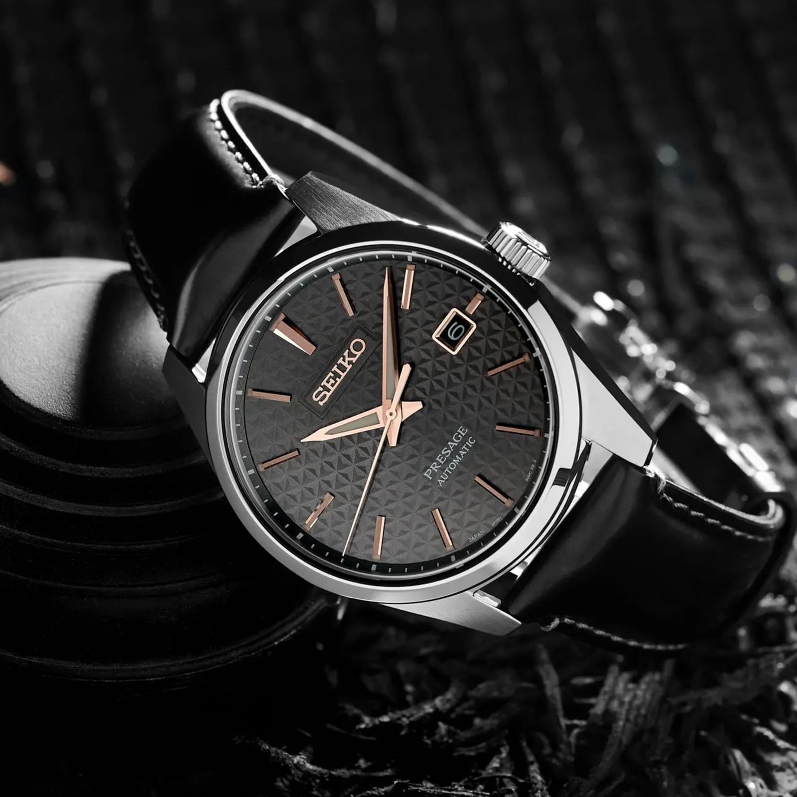 Seiko Presage Sharp Edged Series Grey 39mm Mens Watch Seiko Presage Sharp Edged Series Grey 39mm Mens Watch