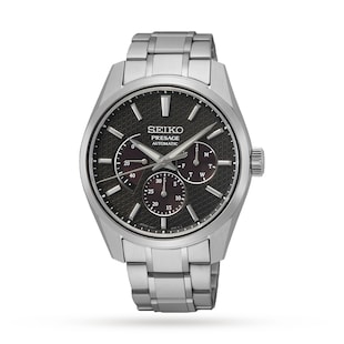 Seiko Presage Sharp Edged 'Kurotobi' Russet 40mm Mens Watch