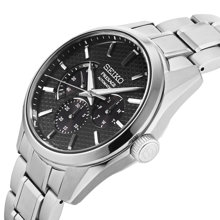 Seiko Presage Sharp Edged 'Kurotobi' Russet 40mm Mens Watch