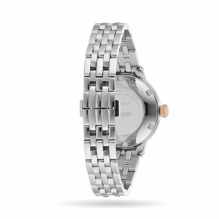 Seiko Presage Presage Cocktail Time 'Clover Club' Diamond Twist  Ladies Watch