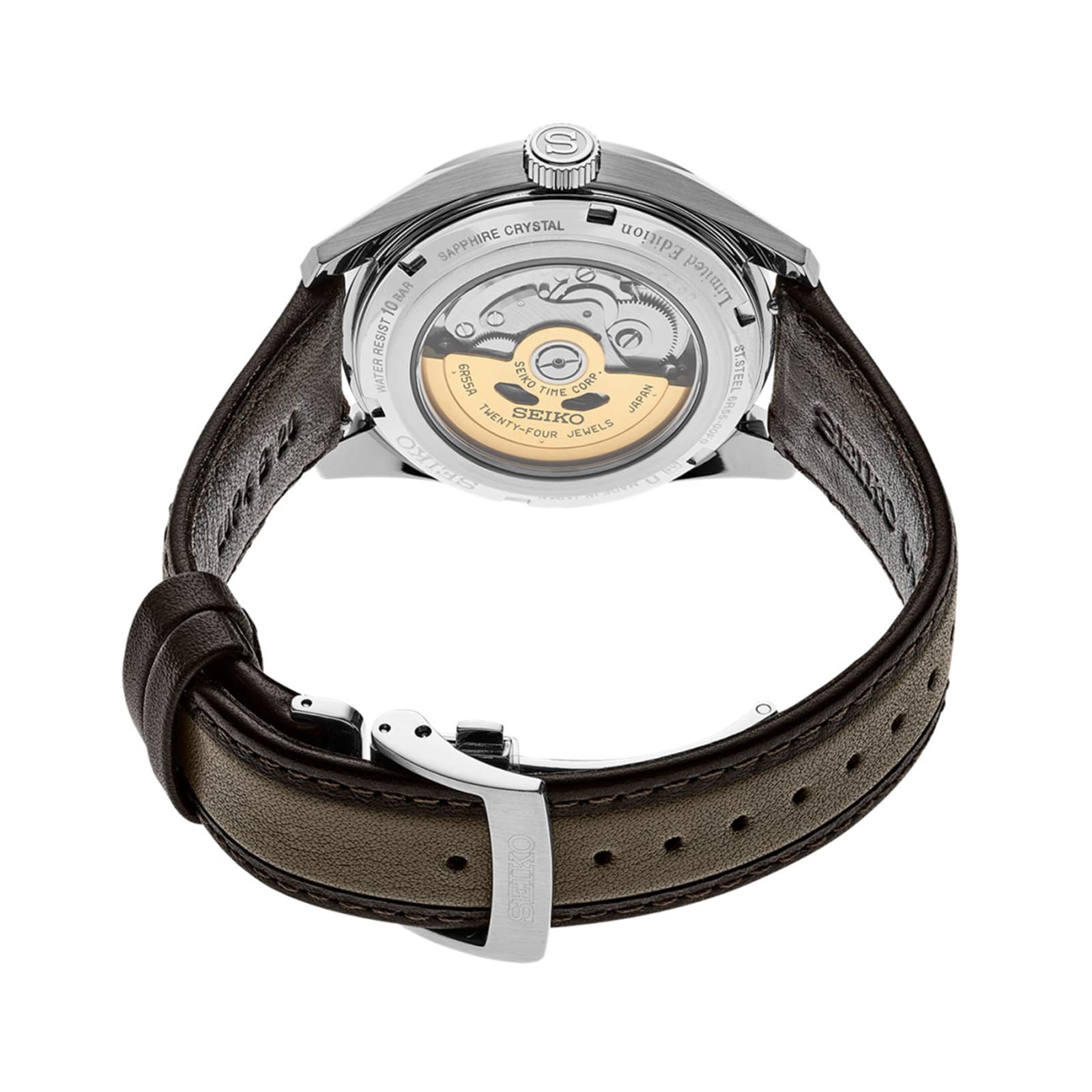 Seiko Presage Sharp Edged 'Laurel' Limited Edition 40mm Mens Watch White