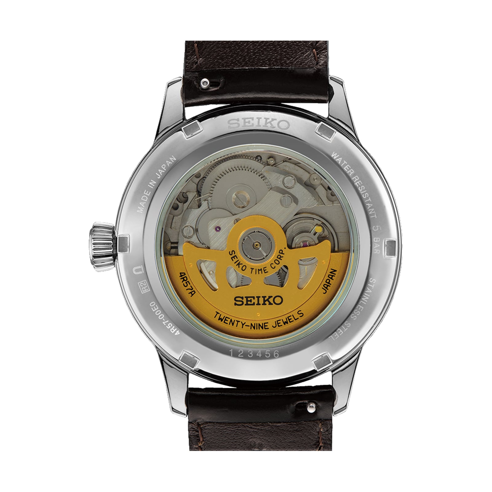 Seiko Presage Cocktail Time 'Midnight Mockingbird' 40.5mm Mens Strap Watch Seiko Presage Cocktail Time 'Midnight Mockingbird' 40.5mm Mens Strap Watch