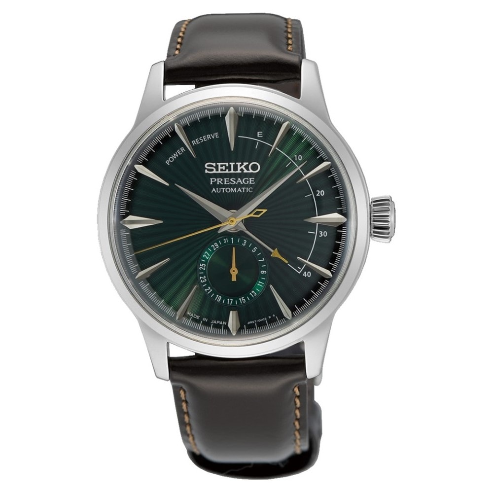 Seiko Presage Cocktail Time 'Midnight Mockingbird' 40.5mm Mens Strap Watch Seiko Presage Cocktail Time 'Midnight Mockingbird' 40.5mm Mens Strap Watch