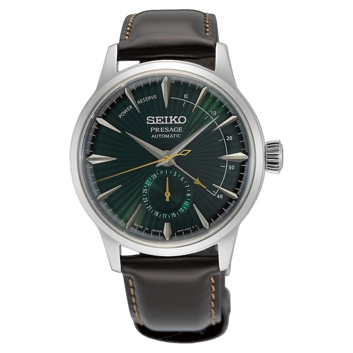 Seiko Presage Cocktail Time 'Midnight Mockingbird' 40.5mm Mens Strap Watch