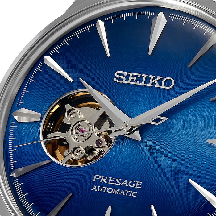 Seiko Presage Presage Cocktail Time 40.5mm Mens Watch Blue