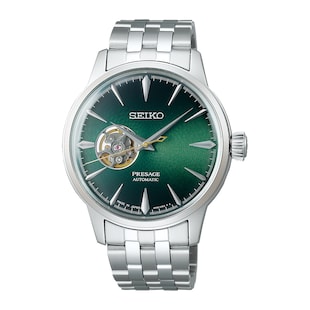 Seiko Presage Presage Cocktail Time 40.5mm Mens Watch Green