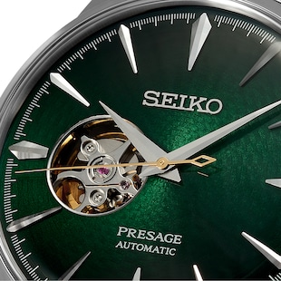 Seiko Presage Presage Cocktail Time 40.5mm Mens Watch Green