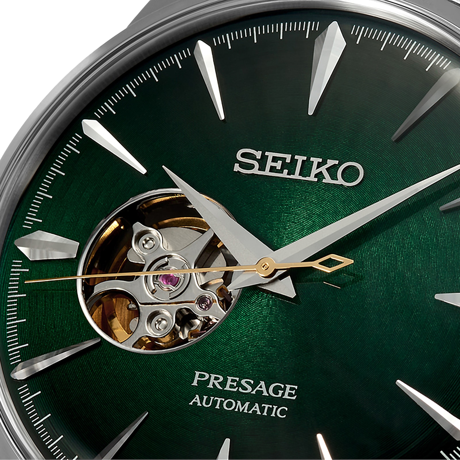 Seiko Presage Presage Cocktail Time 40 5mm Mens Watch Green SSA441J1