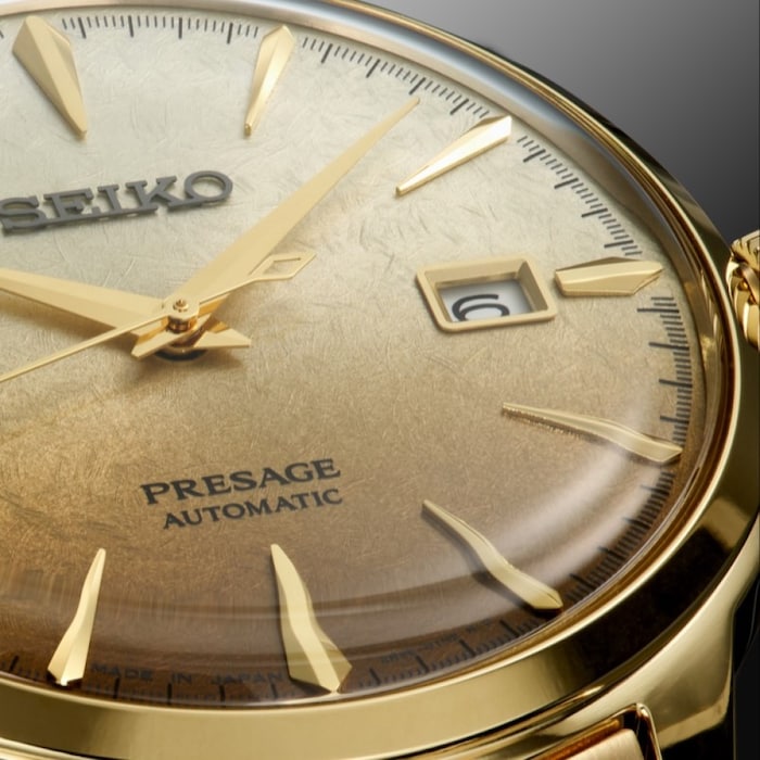 Seiko “Beer Julep” Presage Cocktail Time European & US exclusive 40.5mm Mens Watch