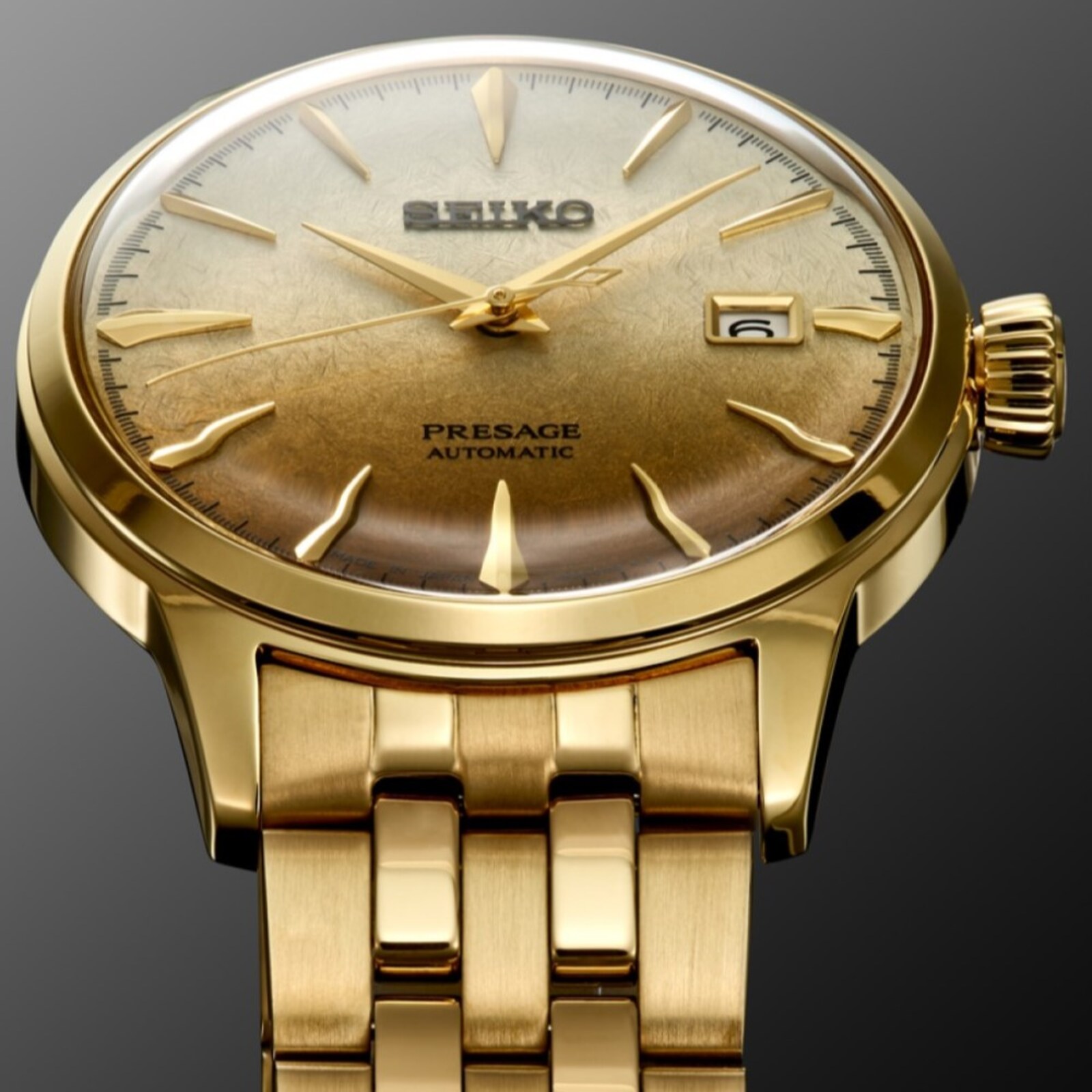 Seiko “Beer Julep” Presage Cocktail Time European & US exclusive 40.5mm Mens Watch