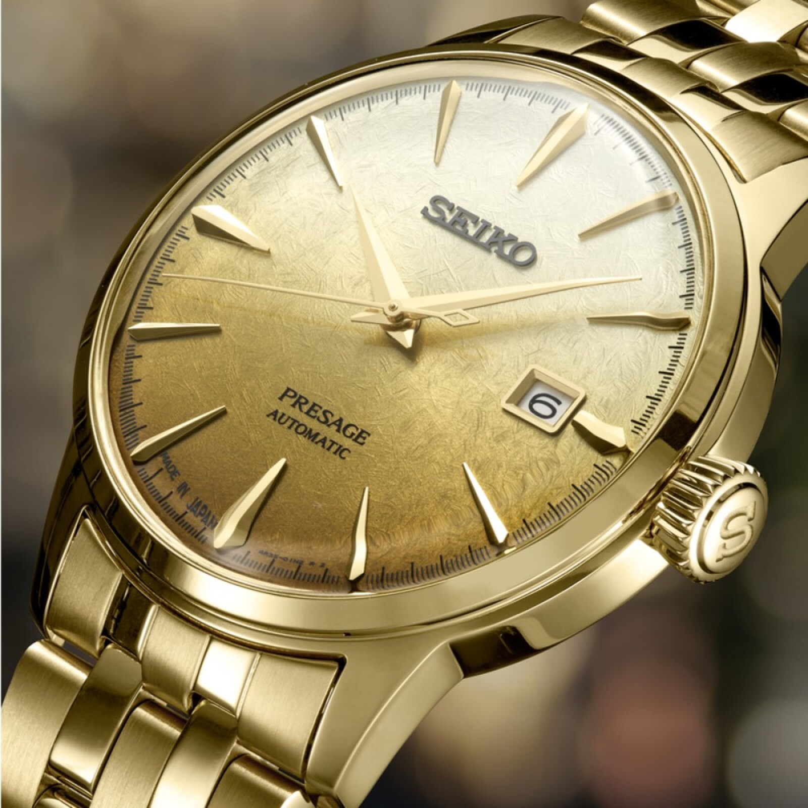 Seiko “Beer Julep” Presage Cocktail Time European & US exclusive 40.5mm Mens Watch