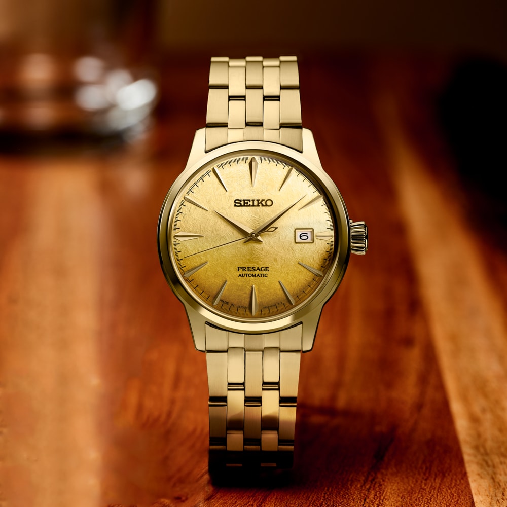 Seiko Presage “Beer Julep” Presage Cocktail Time European & US exclusive 40.5mm Mens Watch Seiko Presage “Beer Julep” Presage Cocktail Time European & US exclusive 40.5mm Mens Watch