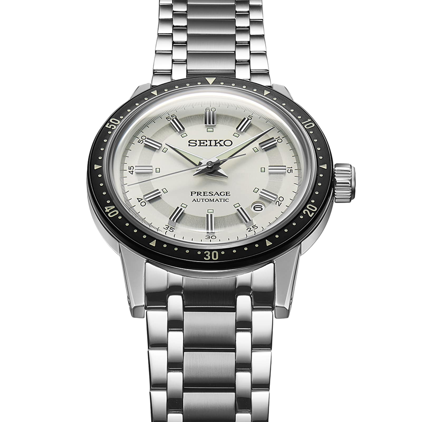 Seiko Presage Presage Style 60s Limited Edition 39.5mm Mens Watches Champagne