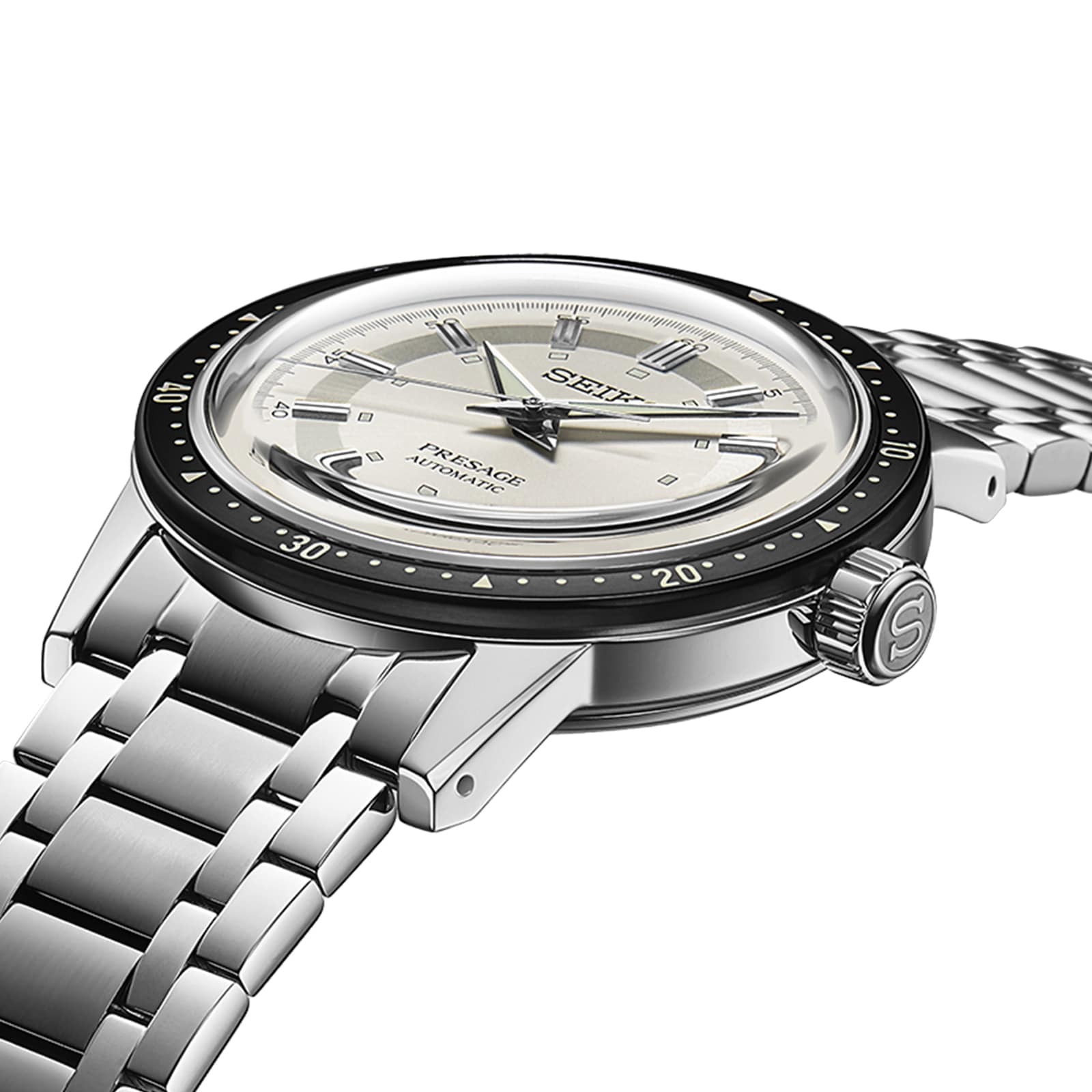 Seiko Presage Presage Style 60s Limited Edition 39.5mm Mens Watches Champagne