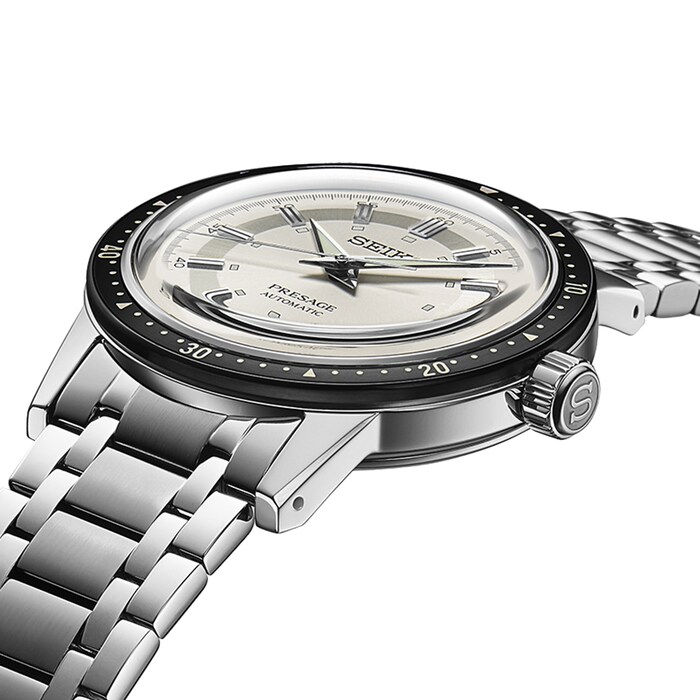 Seiko Presage Presage Style 60s Limited Edition 39.5mm Mens Watches Champagne