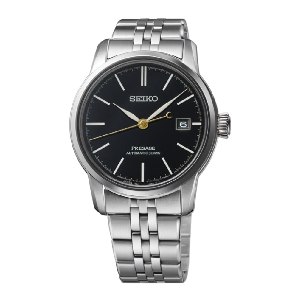 Seiko Presage Craftsmanship Series 40.5mm Mens Watch Black