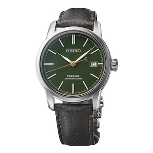 Seiko Presage Presage Craftsmanship Series With Unique Urushi Lacquer Green 40.5mm Mens Strap Watch