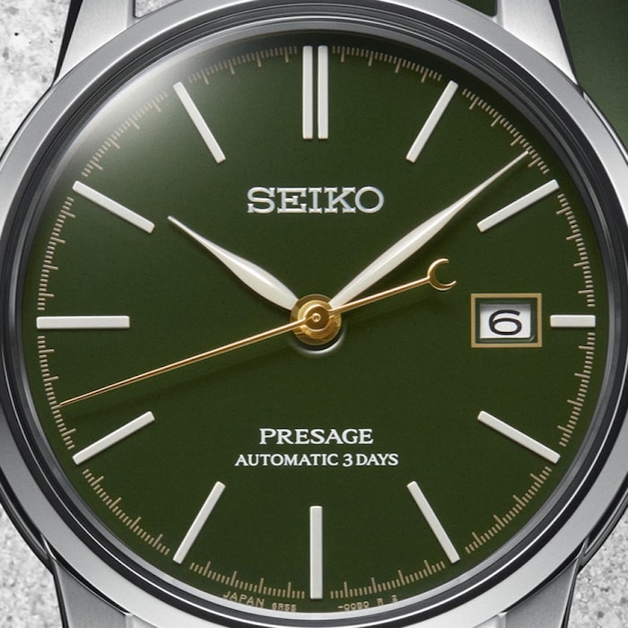 Seiko Presage Craftsmanship Series 40.5mm Mens Watch Green