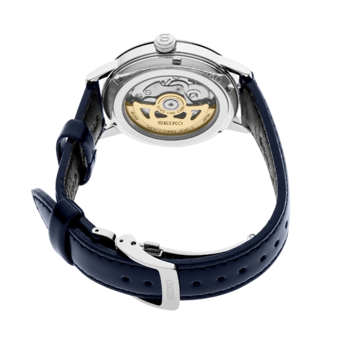 Seiko Presage Presage Cocktail Time 38.5mm Mens Watch Blue
