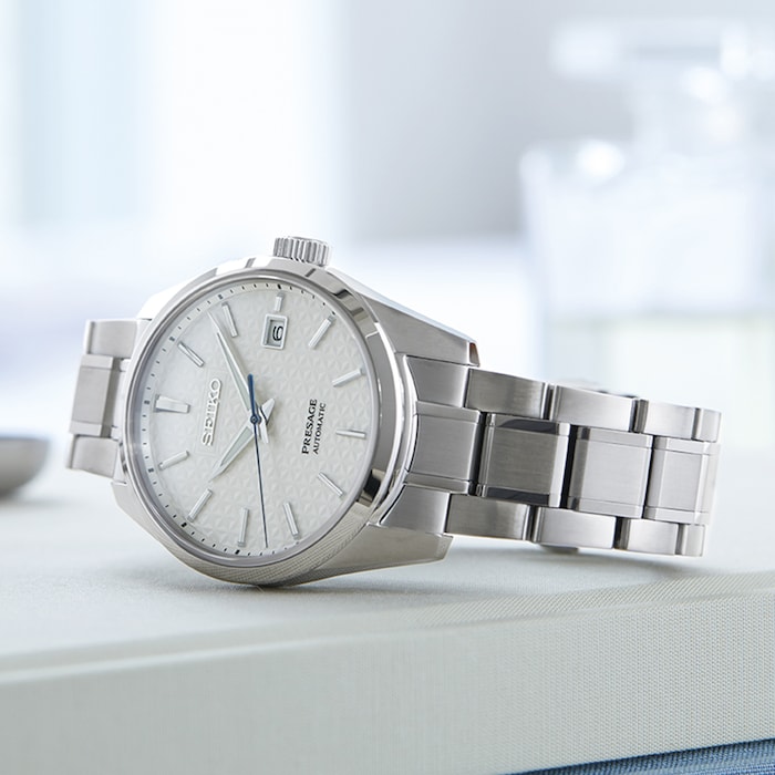 Seiko Presage Sharp Edged 39mm Mens Watch