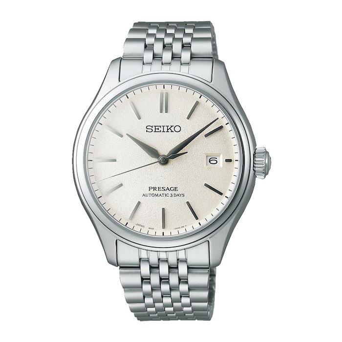 Seiko Presage Presage Classic Series 'Shiro-iro' 40mm Mens Watch White